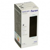 Светодиодный настенный светильник Feron AL52 MINI 2x1W 3000K 170Lm белый 25x25x82mm