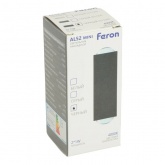 Светодиодный настенный светильник Feron AL52 MINI 2x1W 4000K 170Lm черный 25x25x82mm