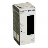 Светодиодный настенный светильник Feron AL52 MINI 2x1W 3000K 170Lm черный 25x25x82mm