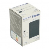 Светодиодный настенный светильник Feron AL54 MINI 2x1W 3000K 170Lm белый 35x35x64mm