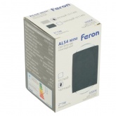 Светодиодный настенный светильник Feron AL54 MINI 2x1W 3000K 170Lm черный 35x35x64mm