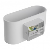 Светильник настенный Feron ML1780 Oval под лампу G9 15W 230V белый