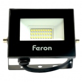 Прожектор светодиодный Feron LL-970 2835 SMD 20W 6400K AC/DC 12-48V 1800lm IP65 черный