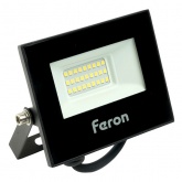 Прожектор светодиодный Feron LL-970 2835 SMD 20W 6400K AC/DC 12-48V 1800lm IP65 черный