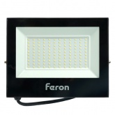 Прожектор светодиодный Feron LL-972 2835 SMD 100W 6400K AC/DC 12-48V 9000lm IP65 черный