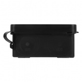 Распаячная коробка ЭРА KOR-80-80-40-8g-P-2MP-B двухкомпонентная HF,УФ 80х80х40 прямой IP66 черная