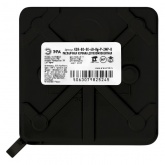 Распаячная коробка ЭРА KOR-80-80-40-8g-P-2MP-B двухкомпонентная HF,УФ 80х80х40 прямой IP66 черная