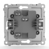 Выключатель одноклавишный Tokov Electric Pixel 10А IP20 белый