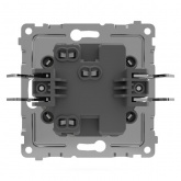 Выключатель одноклавишный с индикацией Tokov Electric Pixel 10А IP20 бежевый