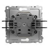 Розетка без заземления Tokov Electric Pixel 16А IP20 бежевый