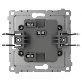 Выключатель одноклавишный Tokov Electric Pixel 10А IP20 перламутр