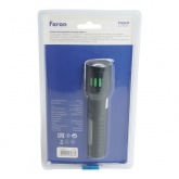 Фонарь светодиодный переносной Feron TH2411 USB type-C ZOOM аккумуляторный