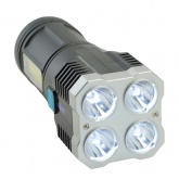 Фонарь светодиодный ручной Feron TH2409 USB type-C ZOOM аккумуляторный