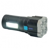 Фонарь светодиодный ручной Feron TH2409 USB type-C ZOOM аккумуляторный