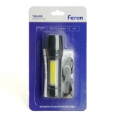 Фонарь светодиодный ручной Feron TH2408 USB type-C ZOOM аккумуляторный