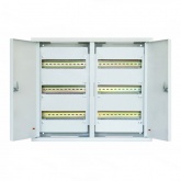 Щит металлический встраиваемый Tokov Electric Prizma ЩРв-72 72м 520х600х120 с Din-рейкой IP31 серый