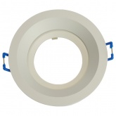 Светильник потолочный встраиваемый Feron DL3301 MR16 G5.3 белый d70/D92x35mm