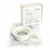 Светильник потолочный встраиваемый Feron DL3301 MR16 G5.3 белый d70/D92x35mm
