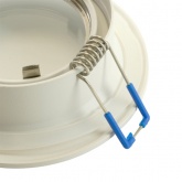 Светильник потолочный встраиваемый Feron DL3301 MR16 G5.3 белый d70/D92x35mm