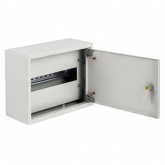 Щит металлический навесной Tokov Electric Prizma ЩРн-12 12м 220х300х120 с Din-рейкой IP31 серый