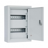 Щит металлический навесной Tokov Electric Prizma ЩРн-18 18м 350х245х120 с Din-рейкой IP31 серый
