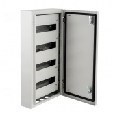 Щит металлический навесной Tokov Electric Prizma ЩРн-48 48м 650х310х120 с Din-рейкой IP54 серый
