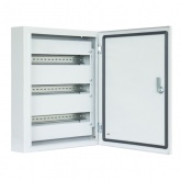 Щит металлический навесной Tokov Electric Prizma ЩРн-54 54м 520х410х120 с Din-рейкой IP54 серый