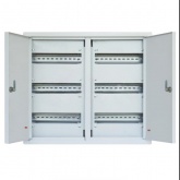 Щит металлический навесной Tokov Electric Prizma ЩРн-72 72м 480х560х120 с Din-рейкой IP31 серый