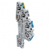 Колодка клеммная EKF JXB-ST-2.5-NLPE 30A пружинная