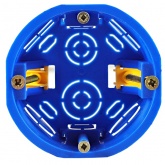 Коробка установочная Tokov Electric d 68 глубина 45 мм со стыковычными узлами по бетону