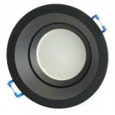 Светильник потолочный встраиваемый Feron DL3301 MR16 G5.3 черный d70/D92x35mm