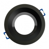 Светильник потолочный встраиваемый Feron DL3301 MR16 G5.3 черный d70/D92x35mm