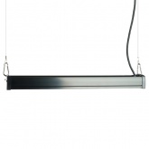 Светильник складской Feron AL1180 100W 6400К AC230V 10000Lm 110° IP65 черный 510x97x53mm