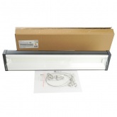 Светильник складской Feron AL1180 100W 6400К AC230V 10000Lm 110° IP65 черный 510x97x53mm
