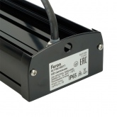 Светильник складской Feron AL1180 150W 6400К AC230V 15000lm 110° IP65 черный 760x97x53mm