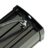 Светильник складской Feron AL1180 150W 6400К AC230V 15000lm 110° IP65 черный 760x97x53mm