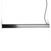 Светильник складской Feron AL1180 150W 6400К AC230V 15000lm 110° IP65 черный 760x97x53mm