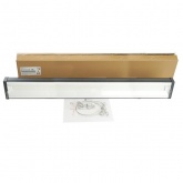 Светильник складской Feron AL1180 200W 6400К AC230V 20000lm 110° IP65 черный 1010x97x53mm