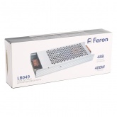 Блок питания Feron LB049 400W 48V IP20 210x81x30mm для светодиодной ленты LS420