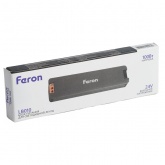 Блок питания для светодиодной ленты Feron LB010 100W 24V IP20 123x33.8x13mm (драйвер)