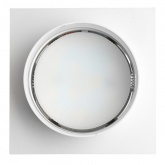 Светильник потолочный встраиваемый Feron DL503 Luna под лампу GX53 15W 230V белый, квадратный