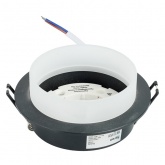 Светильник потолочный встраиваемый Feron DL509 под лампу GX53 15W 230V черный