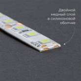 Светодиодная лента Feron LS613 120SMD(2835) 9.6W/м 4000К 12V IP65 5000x8x1,84mm белый