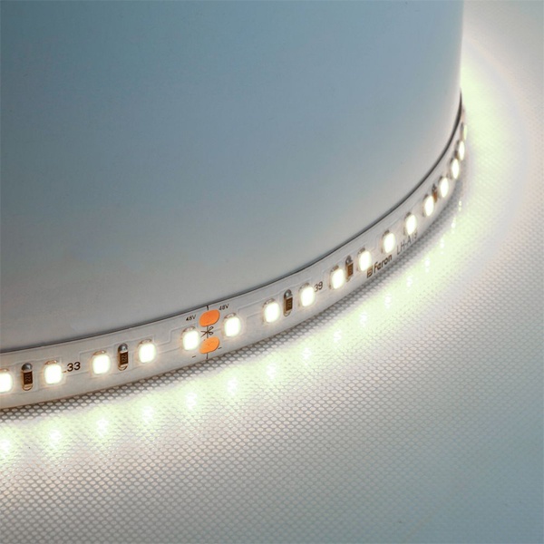 48793 Светодиодная лента Feron LS420 120SMD(2835) 8W/м 6500K 48V IP20 40000x10x1.22mm стабилизированная фото 4