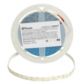 Лента светодиодная Feron LS503 240SMD(2835) 22W/м 3000К 24V IP20 5000x10x1.22mm теплый белый