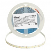 Лента светодиодная Feron LS503 240SMD(2835) 22W/м 4000К 24V IP20 5000x10x1.22mm белый