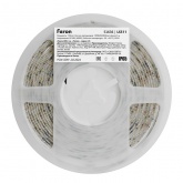 Светодиодная лента Feron LS512 180SMD(2835) 16W/м 3000К 24V IP65 5000x10x2.3mm  теплый белый