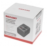 Стабилизатор напряжения REXANT REX-PR-500 500кВт 160-260В релейного типа портативный