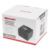 Стабилизатор напряжения REXANT REX-PR-1500 1500кВт 160-260В релейного типа портативный