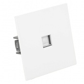 Розетка компьютерная Stekker Мия RST00-3117-01 RJ-45 кат.5e, белая магнолия
